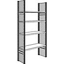 Gitter-Seitenwand, H 2490 x T 600 mm